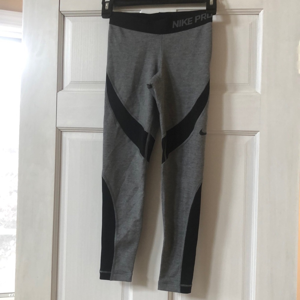Nike Pro Hyperwarm Leggings girls size small